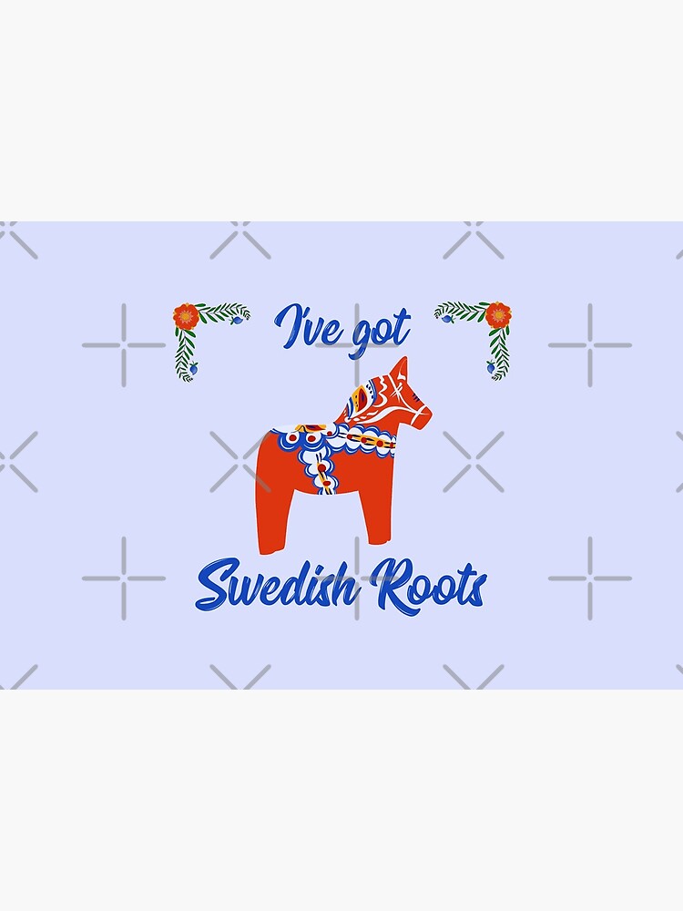 I ve got Swedish roots Red Swedish dala horse by MimieTrouvetou