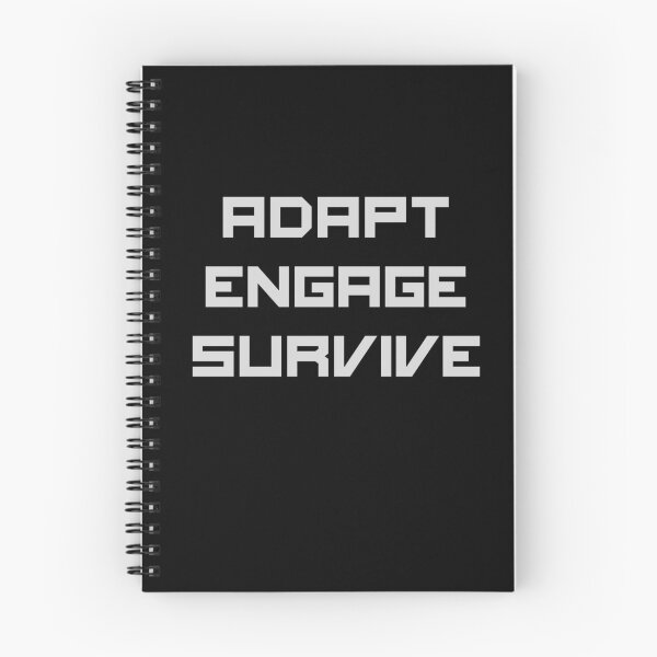 Item preview, Adapt Engage Survive designed and sold by Legit Hooligan.