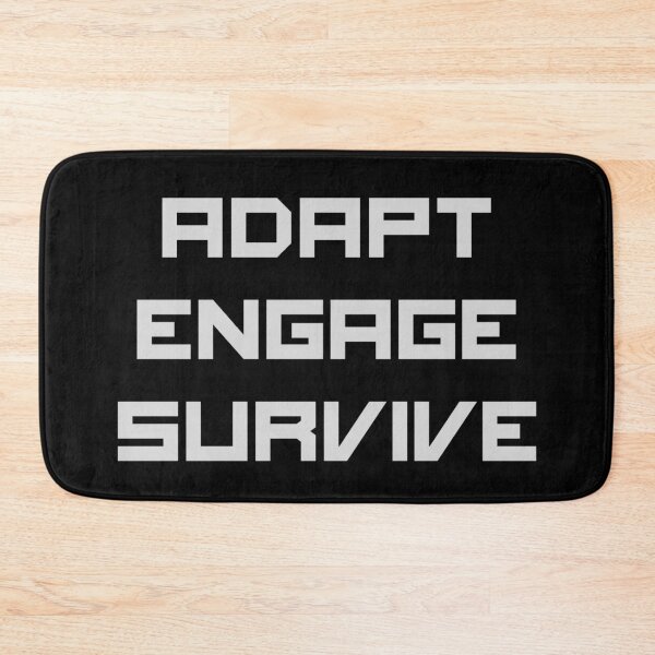 Item preview, Adapt Engage Survive designed and sold by Legit Hooligan.