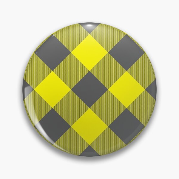 Item preview, Yellow & Grey Cross Buffalo Plaid designed and sold by 89BLACK.