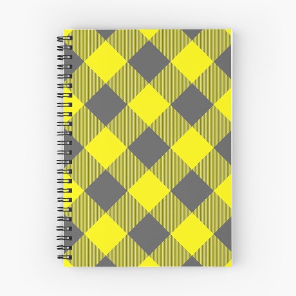 Item preview, Yellow & Grey Cross Buffalo Plaid designed and sold by 89BLACK.