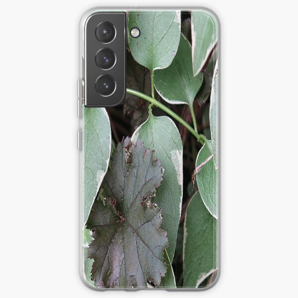 Green vinca view Samsung Galaxy Soft Case