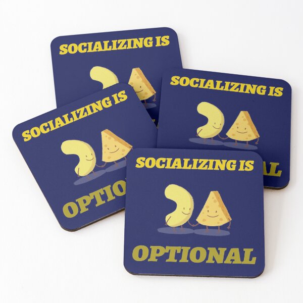 Item preview, Socializing Is Optional designed and sold by ilovetshirts87.
