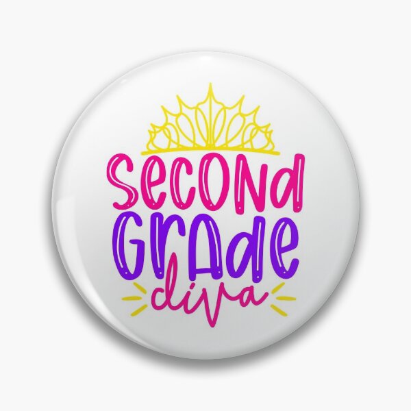 Item preview, Second grade diva designed and sold by purpleblobart.
