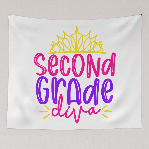 Item preview, Second grade diva designed and sold by purpleblobart.