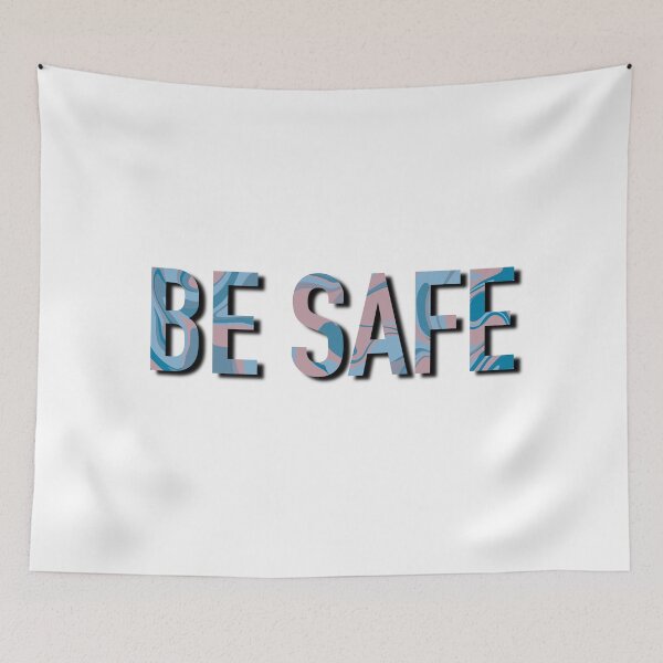 Item preview, be safe, colorful design  designed and sold by robinverheul.