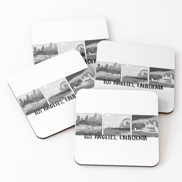 Item preview, Los Angeles BW designed and sold by Alexa Martin.