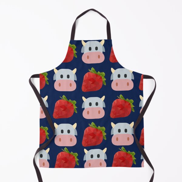Item preview, Strawberry cow very cute pattern (Blue) designed and sold by NoodleBazaar.