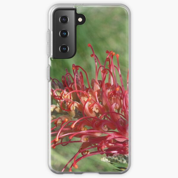 Red Blooms Los Angeles Samsung Galaxy Soft Case