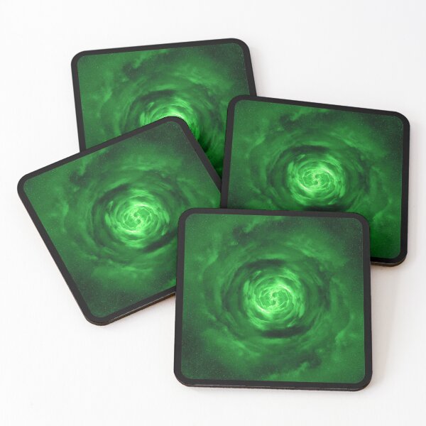Item preview, Green Wormhole in Space designed and sold by TopPopClothing.