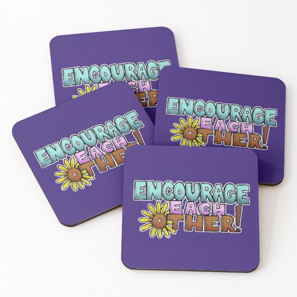 Item preview, "Encourage Each Other!" Lettering Doodle designed and sold by renpencreations.