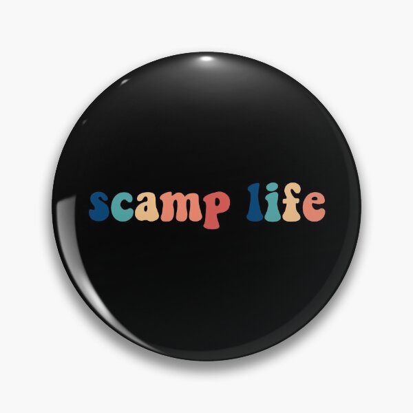 Artikelvorschau, Scamp Life Camping Zitat entworfen und verkauft von MoodyApparel.