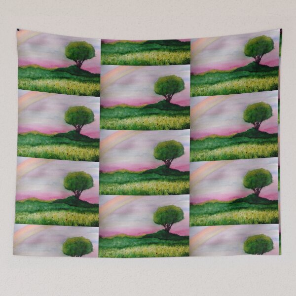 Item preview, Rainbow Landscape designed and sold by Laura Crean.
