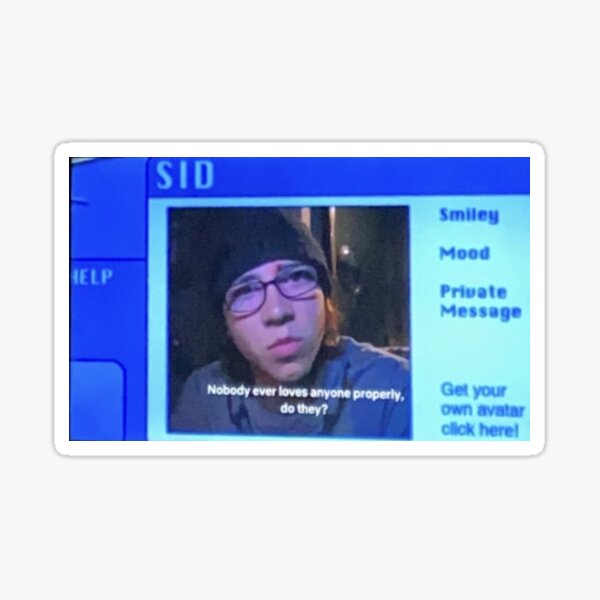 Skins, Sid Sticker