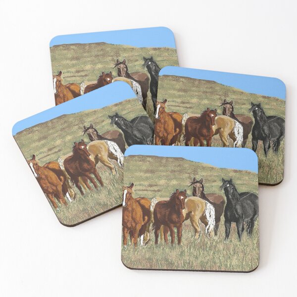 Item preview, Mustangs at Large designed and sold by Carole Boyd.