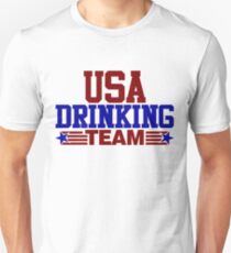 USA Drinking Team Unisex T-Shirt