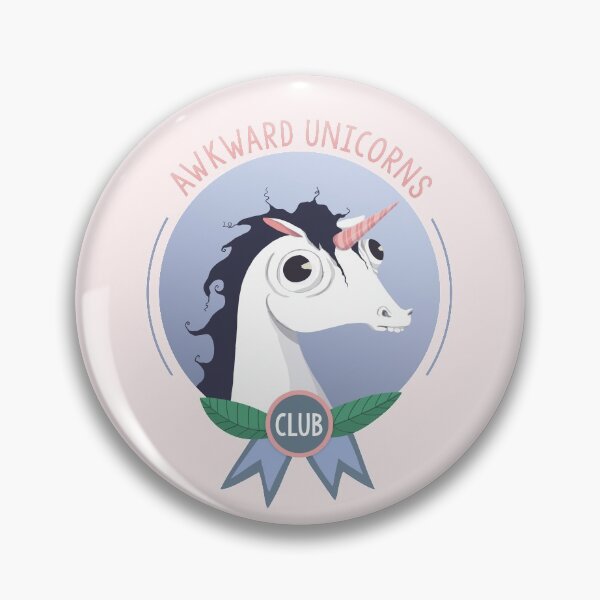 Item preview, Awkward Unicorns Club designed and sold by agrapedesign.