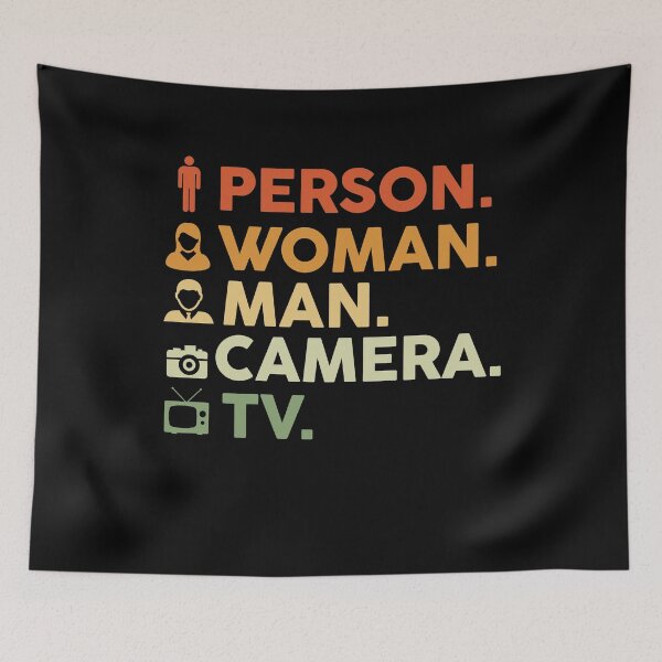 Item preview, Person Woman Man Camera Tv designed and sold by dreamy11.