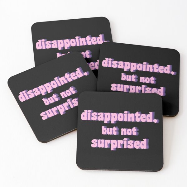 Item preview, disappointed, but not suprised designed and sold by TikTokTalk.