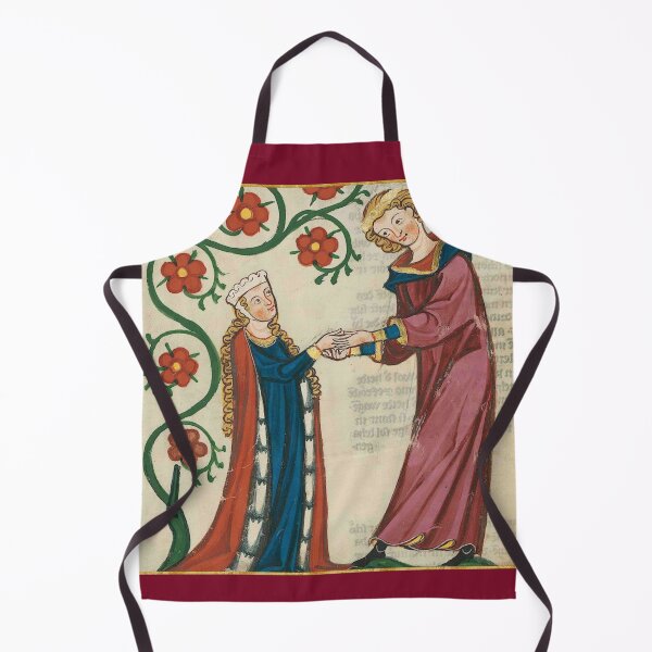Item preview, Lovers Beneath The Tree Medieval Illumination designed and sold by Erin Rado.