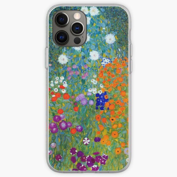 Gustav Klimt Flower Garden Coque souple iPhone
