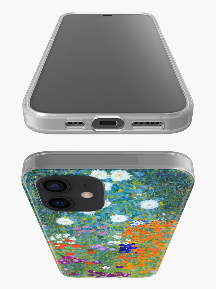 Alternate view of Gustav Klimt Flower Garden iPhone Case & Cover
