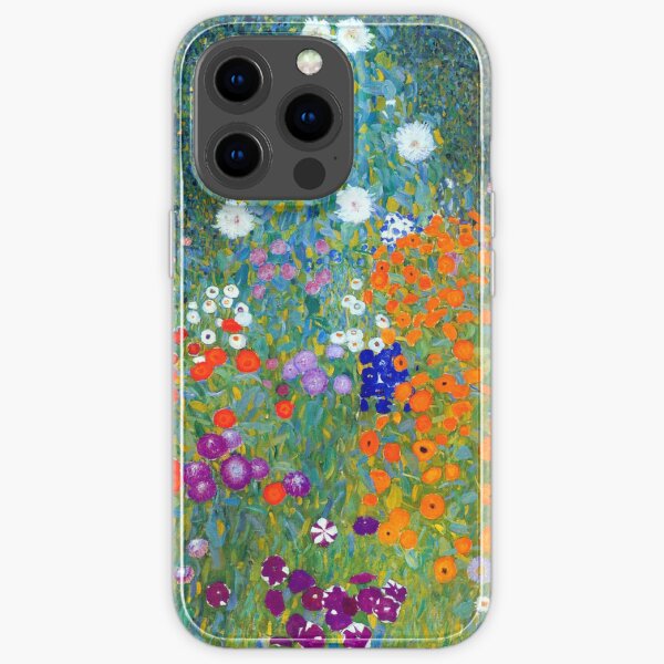 Gustav Klimt Flower Garden iPhone Soft Case