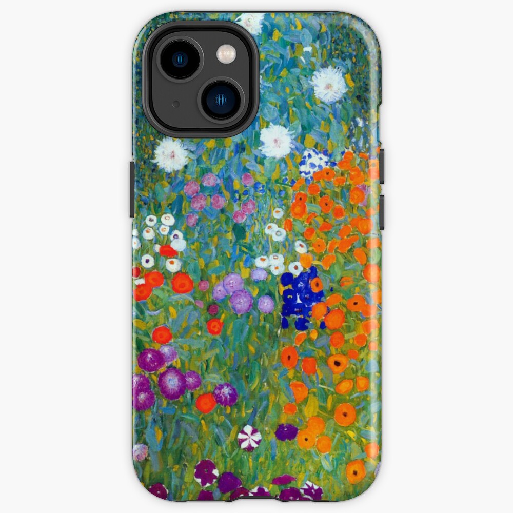 Gustav Klimt Flower Garden iPhone Case