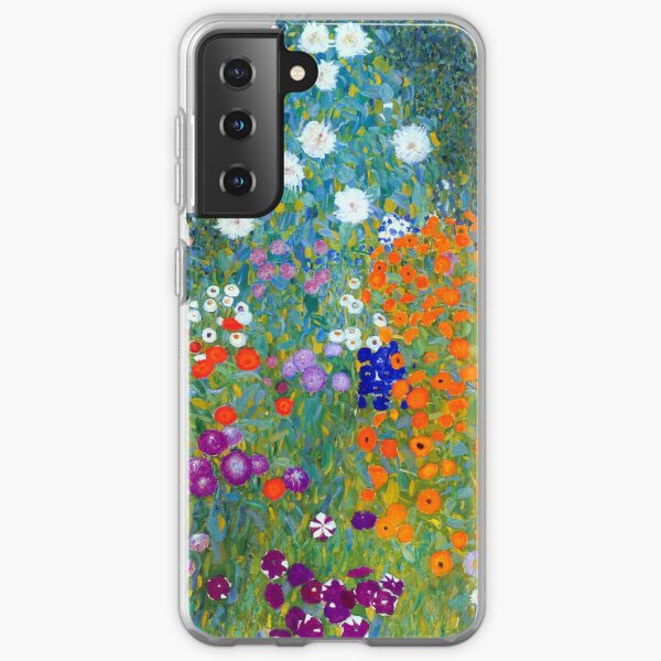 Gustav Klimt Blumengarten Samsung Galaxy Flexible Hülle