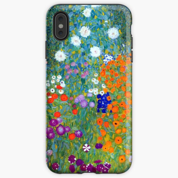 Gustav Klimt Blumengarten iPhone Robuste Hülle