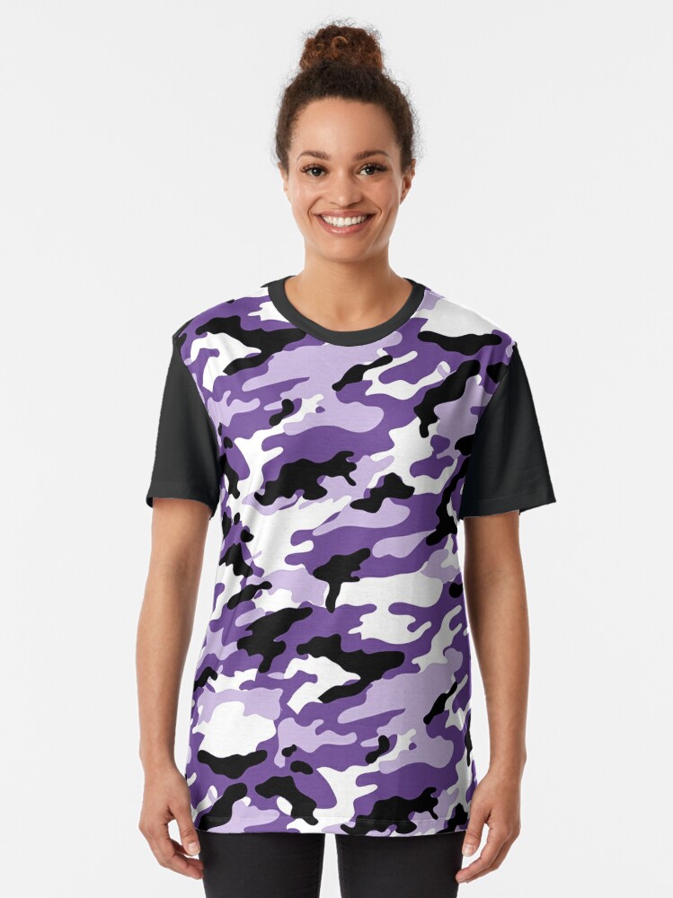 Purple Camouflage T-Shirt