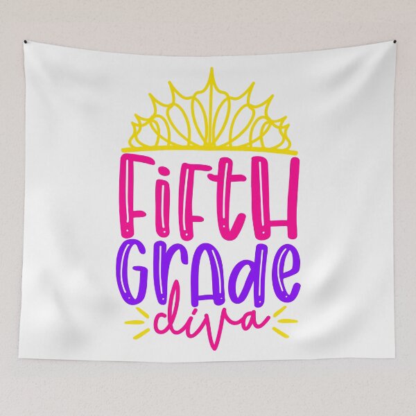 Item preview, Fifth grade diva designed and sold by purpleblobart.