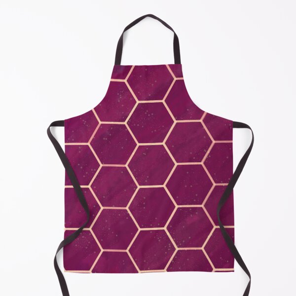 Item preview, pink hexagon tiles designed and sold by alisonbbentley.