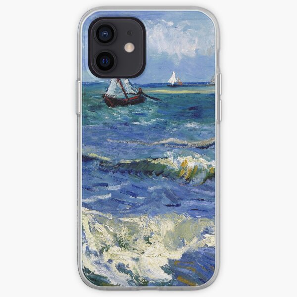 Vincent van Gogh Seascape near Les Saintes-Maries-de-la-Mer iPhone Soft Case