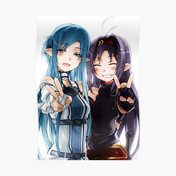 Asuna und Yuuki Poster