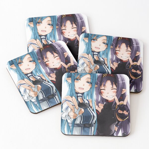 Item preview, Asuna and Yuuki designed and sold by OtakuTeeSociety.