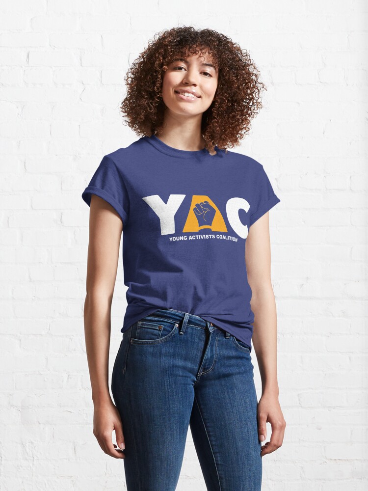 Alternate view of YAC Logo White Classic T-Shirt