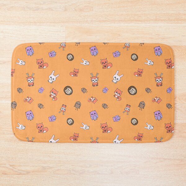 Item preview, Kawaii forest animals pattern  designed and sold by JokeGysen.