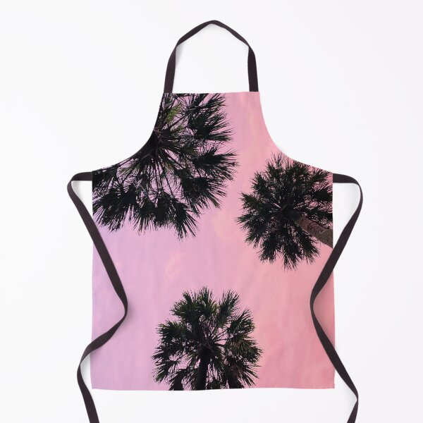 Item preview, 3 Palm Trees with Pink Purple Sunset Ombre Sky designed and sold by MarzStudio.