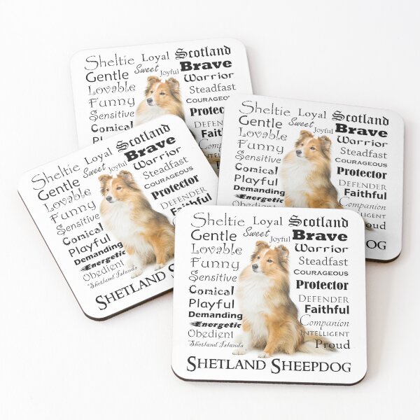 Item preview, Sheltie Traits designed and sold by DogLove.