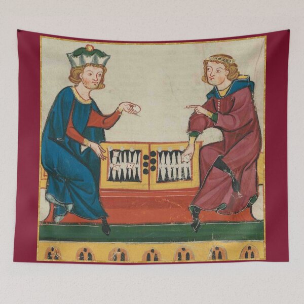 Item preview, Backgammon Game Medieval Illumination designed and sold by Erin Rado.