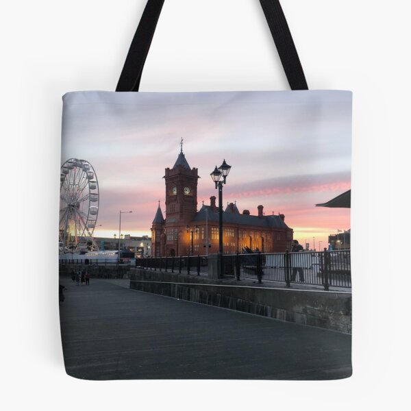 Item preview, Cardiff Bay Sunset designed and sold by alteredillusion.