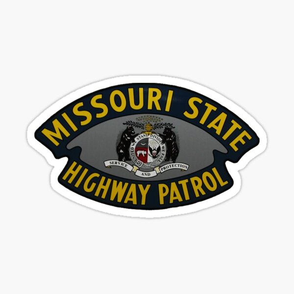 Missouri State Highway Patrol Sticker For Sale By Lawrencebaird