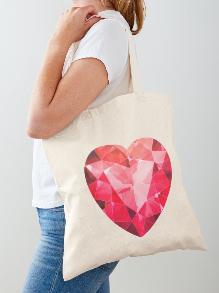 Christmas Heart Gems Tote Bag for Sale by Caryn Pinkston