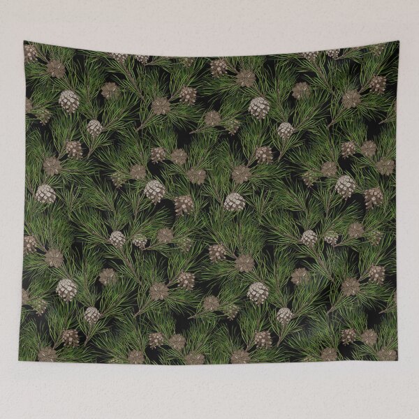 Item preview, pine branches designed and sold by minyanna.