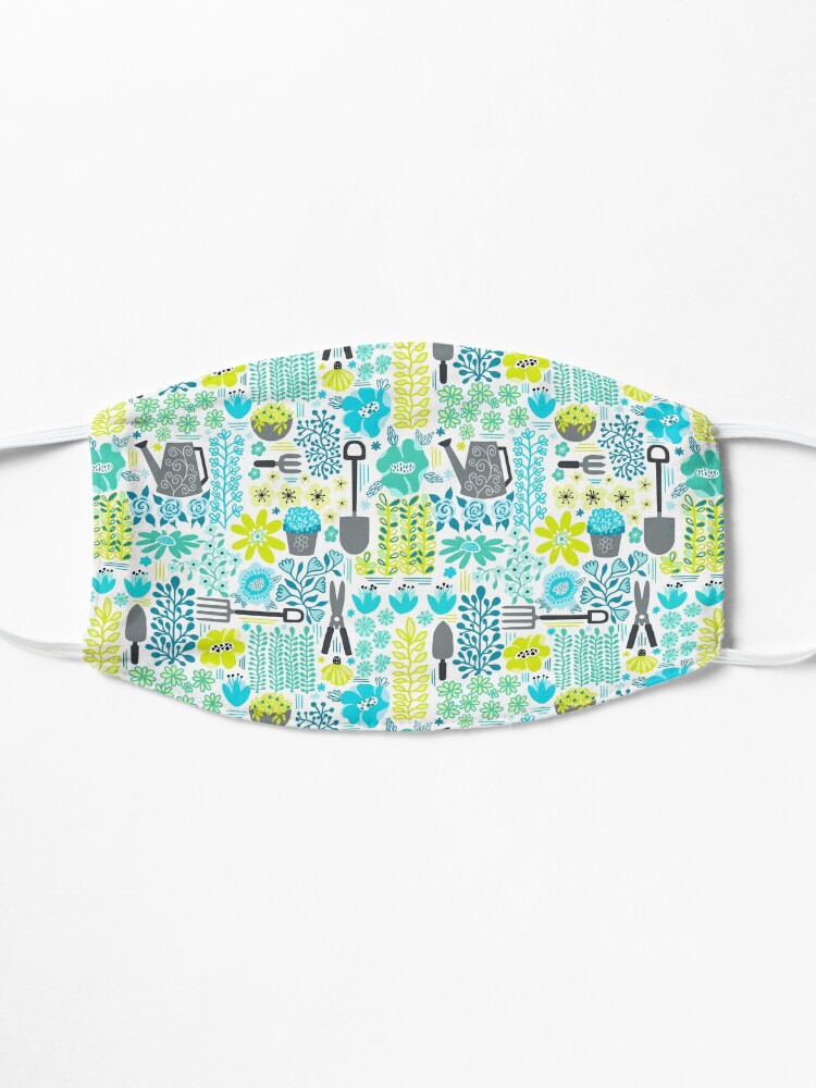 Alternate view of I love Gardening Mask
