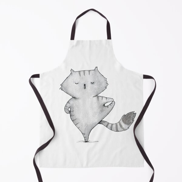 Item preview, Yoga pose cat designed and sold by agrapedesign.