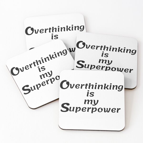 Item preview, Overthinking is my superpower designed and sold by ExploreStore.