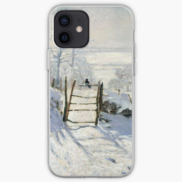 Claude Monet The Magpie iPhone Soft Case