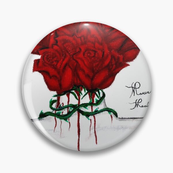 Item preview, rose blooms art designed and sold by mariamedinart.